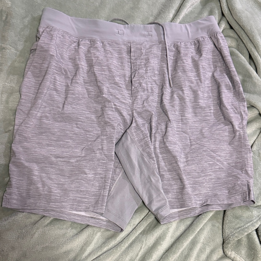 Men's Gray Athletic Shorts